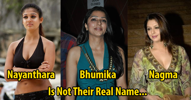 Do You Know The Real Names Of Your Favorite South Actress!