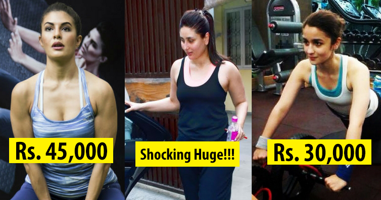 Here’s How Much Bollywood Actresses Spend On Their Fitness, Shocking Amounts!