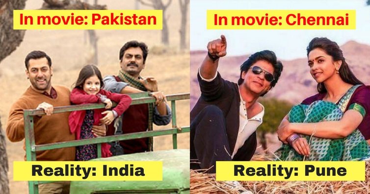 8 Bollywood Movies Fooled Us With Their Fake Locations
