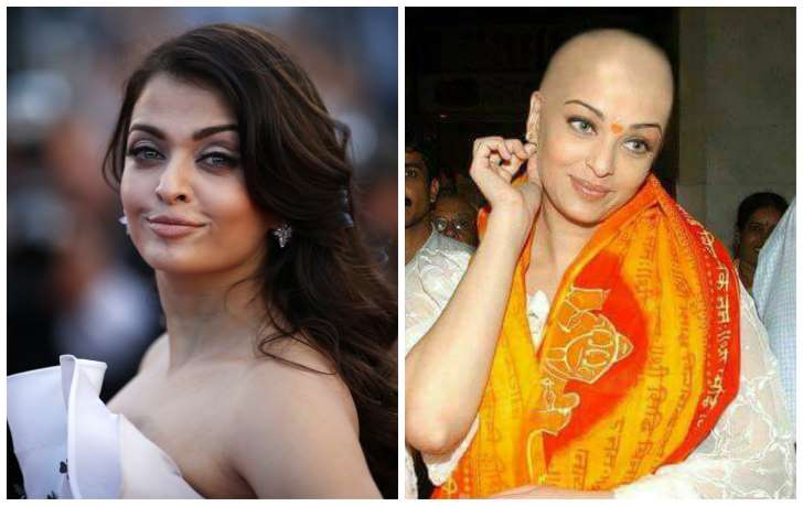 Fake bald photo of Aishwarya Rai Bachchan goes viral on social media; see pic