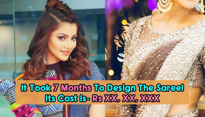 OMG! Urvashi Rautela Spent ‘One Crore’ On Her Heavy Jewelry And This 40 Kgs ‘Saree’. Take A Look