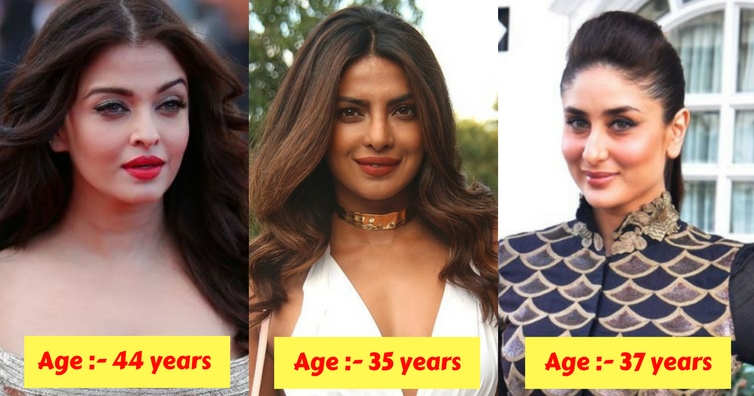 You Will Be Surprised To Know The Real Age Of These Bollywood Actresses!