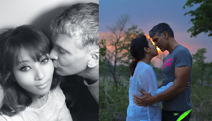 These Cutely Romantic Pictures Of Milind Soman With His Girlfriend Ankita Konwar Will Make You Envy Her To The Core!