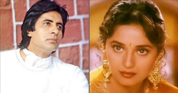 Madhuri And Amitabh Pair Is Never Seen On Screen, The Reason Is Weird!