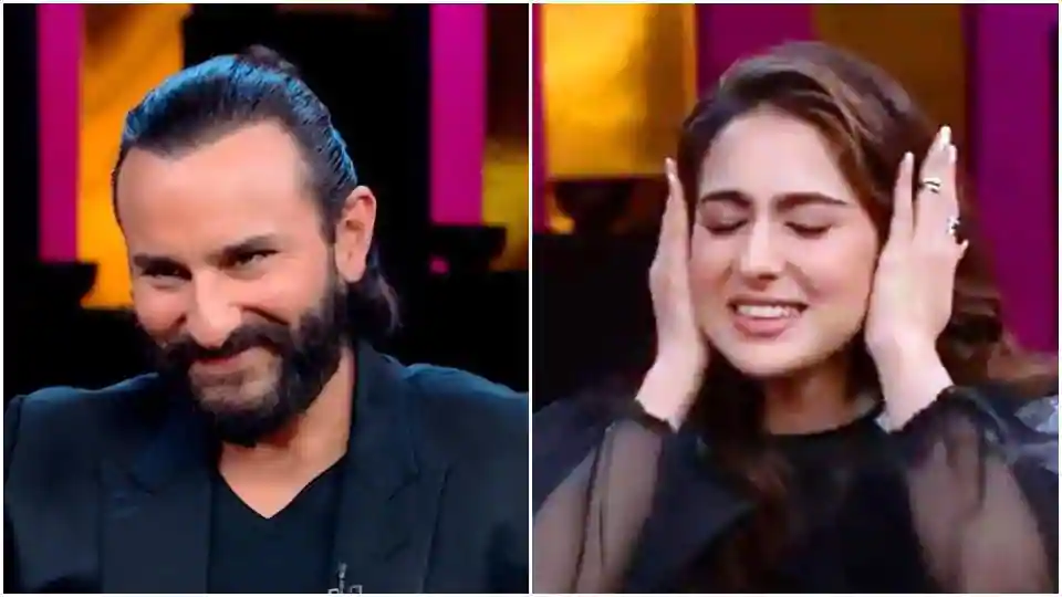 OMG! Saif Ali Khan talked about his bedroom story which made Sara Ali Khan embarrassed