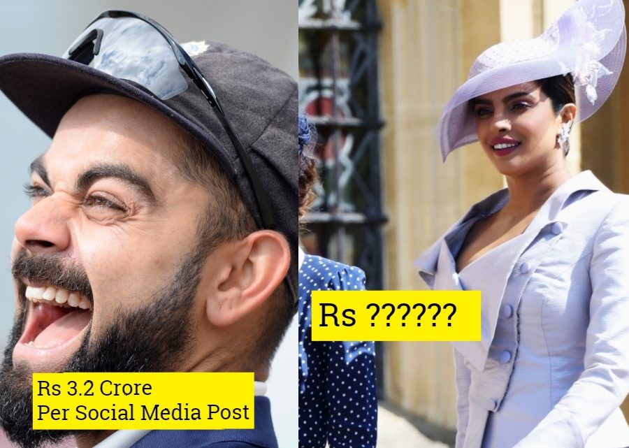 This Much Money These Celebrities Earn Just From Their Single “Facebook, Instagram Or Twitter” Posts