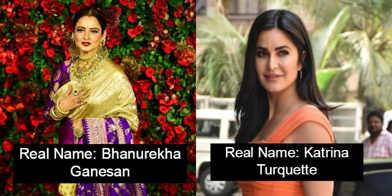 5 Bollywood Actresses Who Are Not Known By Their Real Names