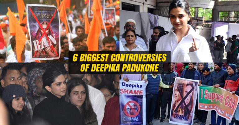 6 Biggest Controversies of Deepika Padukone which led to Nationwide Outrage