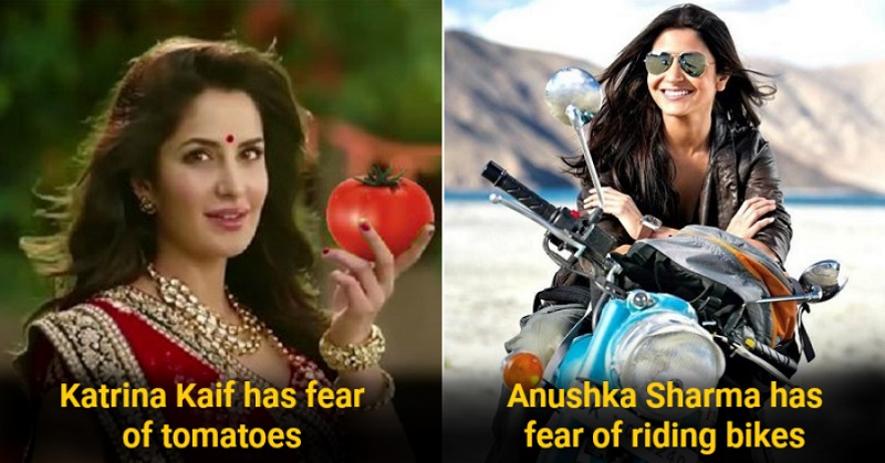 15 Bollywood Celebrities And Their Weird ‘Fears Of Things’ That Will Surprise You
