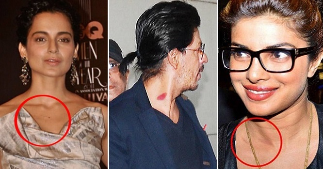 These Bollywood Celebrities Were Caught Red-Handed With Their Love Bites