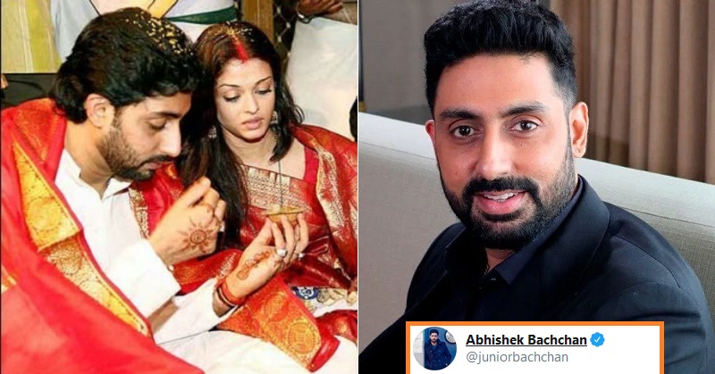 Abhishek Bachchan Reveals He Didn’t Married Aishwarya Rai For Her Beauty But For This Reason