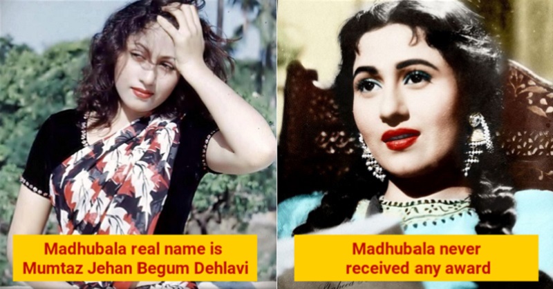 23 Lesser-Known Facts About Madhubala The Epitome Of Beauty And Grace In Indian Cinema