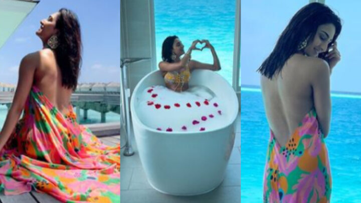 Erica Fernandes raises mercury levels as she flaunts her sexy back and enjoys time in a bathtub; See Pics