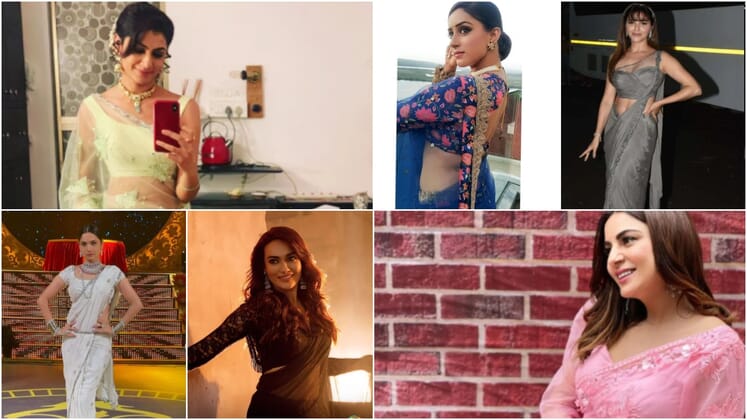 6 Hindi TV ACTRESS WHO LOOK STYLISH IN SAREE!