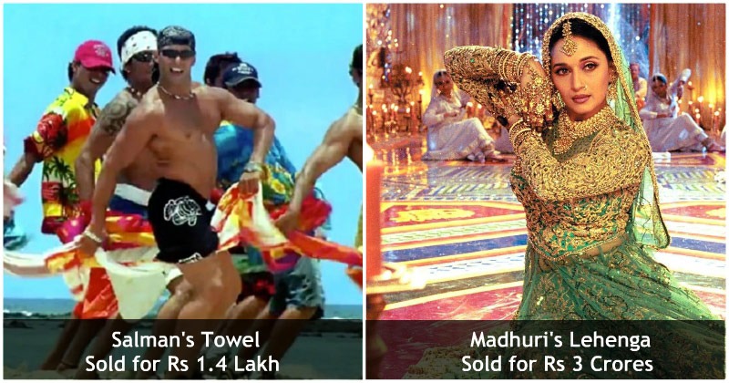 14 Bollywood Celebrity Items That Were Auctioned For Ridiculous Amount Of Money!