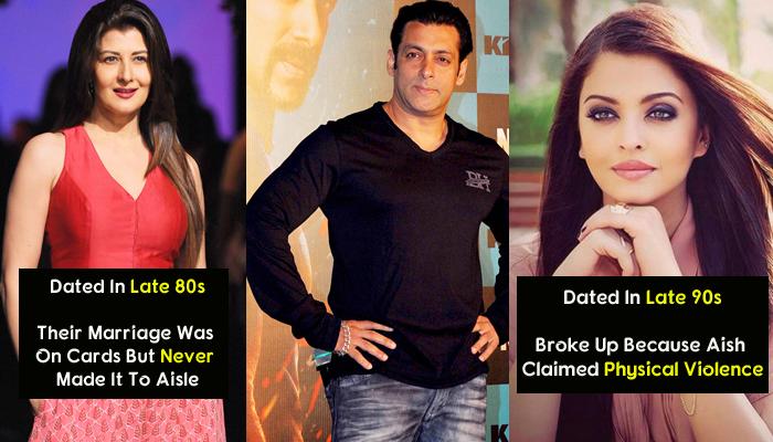 7 Bollywood Divas Who Dated Salman Khan, The Most Eligible Bachelor Of Bollywood