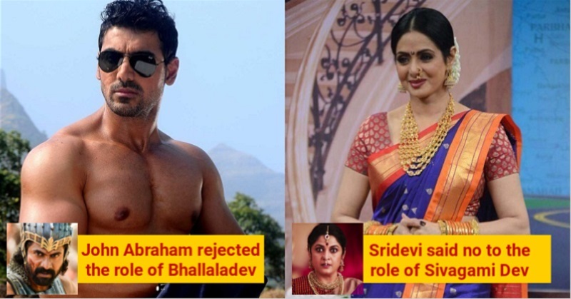 7 Famous Actors Who Rejected The Roles In Baahubali