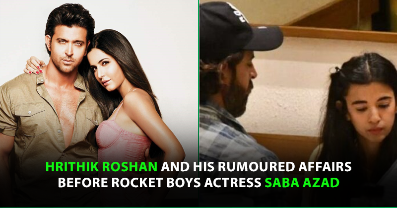 4 Actresses With Whom Hrithik Roshan Was Linked Before Saba Azad