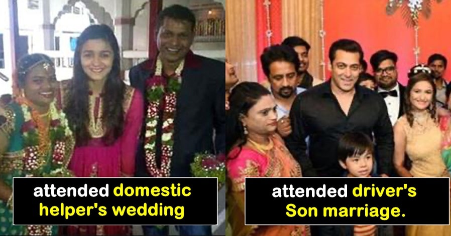 4 Bollywood stars who attended the wedding of their staff members