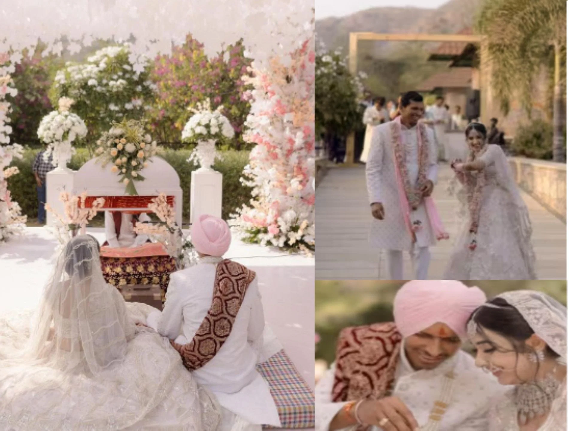 Indian pacer Navdeep Saini gets married to girlfriend Swati Asthana