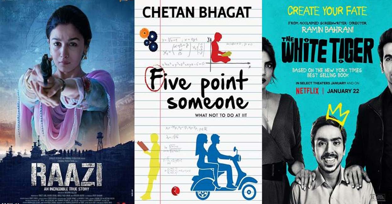 7 Bollywood films that are adapted from books