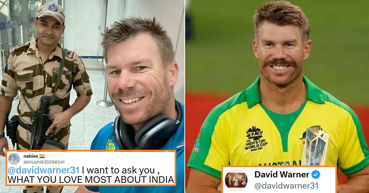 David Warner’s Reply Will Make Every Indian Proud When Asked ‘What Do You Love Most About India?’
