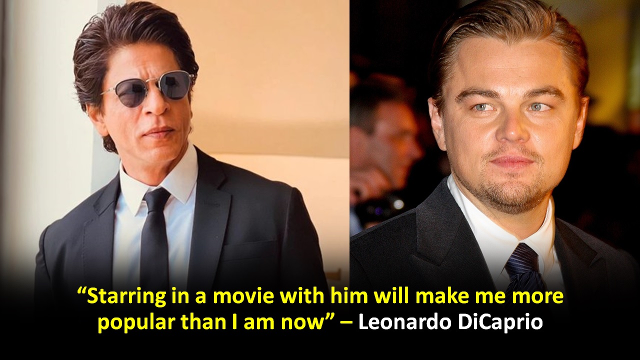 DiCaprio to Lady Gaga: 10 Hollywood Stars Who Are Huge Fans of Shah Rukh Khan Just Like Us