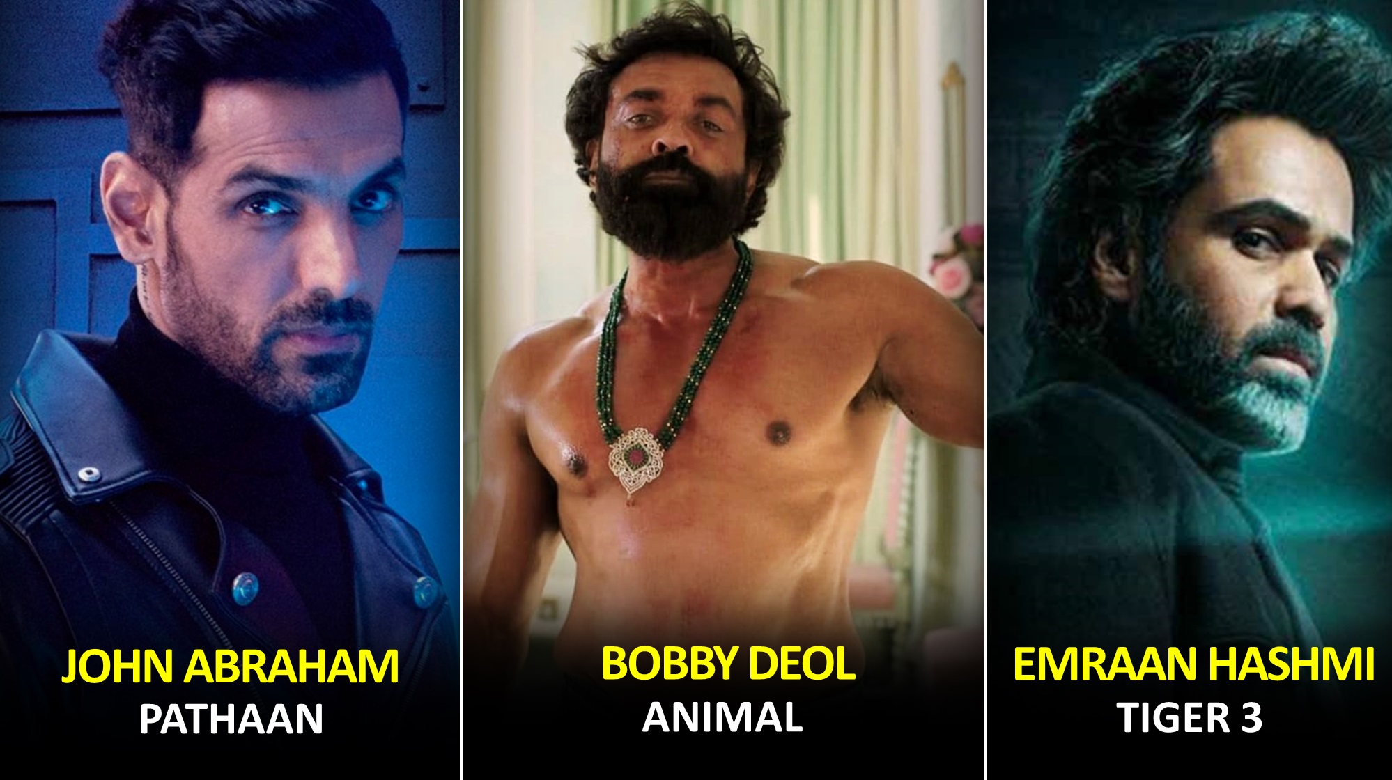 Emraan in Tiger 3 to John in Pathaan: 5 Bollywood Villains Of 2023 Who Easily Rule Over Hero