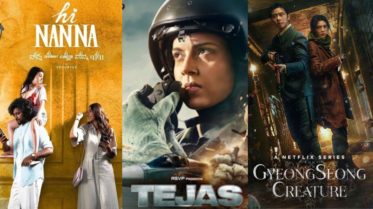 7 Upcoming OTT Releases Of This Week: Hi Nanna, Tejas, Gyeongseong Creature And More Movies, Web Series To Watch Online