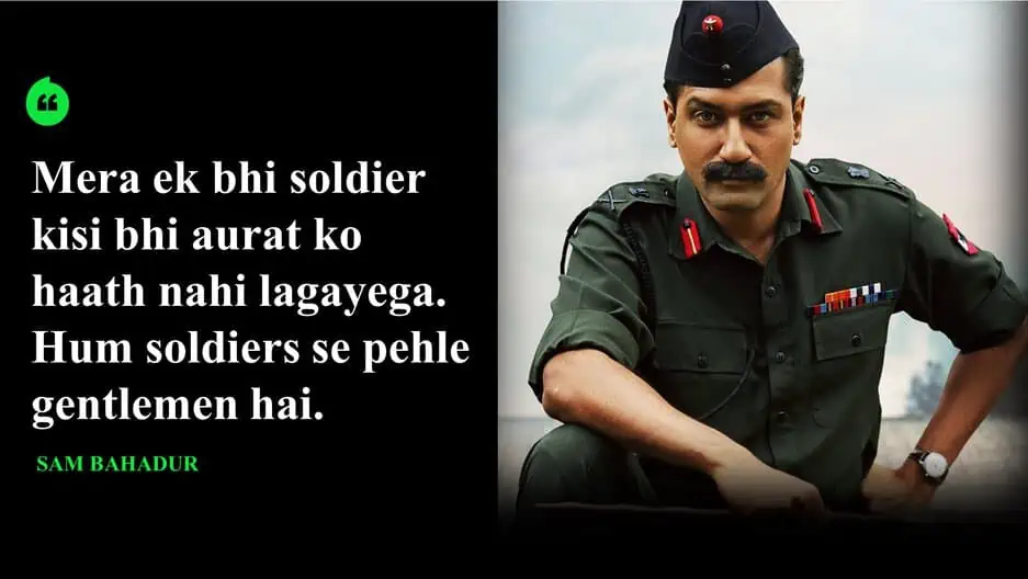 12 Best Sam Bahadur Dialogues To Remind You What Great Films Look Like