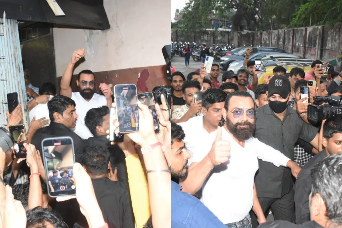 Animal: Bobby Deol MOBBED By Fans As He Visits Mumbai Theatre To Feel Audience’s Pulse; Photos