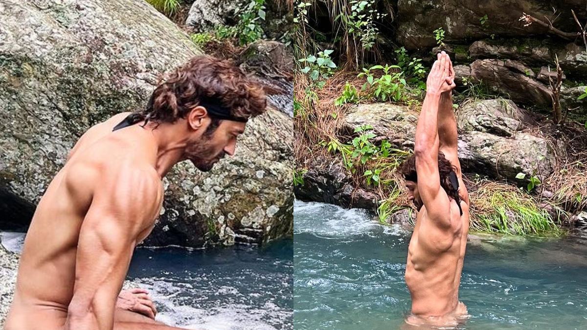 Vidyut Jammwal Sets Internet On Fire As He Goes Nude For Himalayan Retreat | See Sizzling Photos