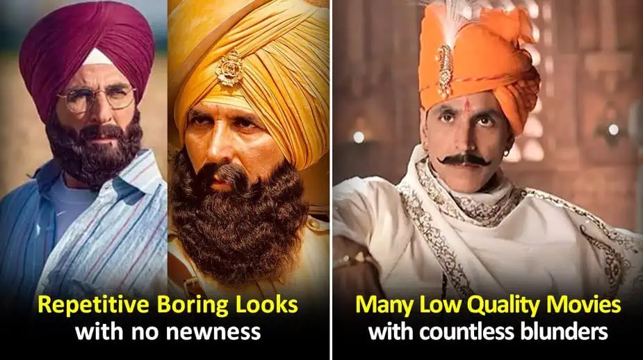 5 Reasons Why There Is Low Excitement For Akshay Kumar’s Upcoming Movies