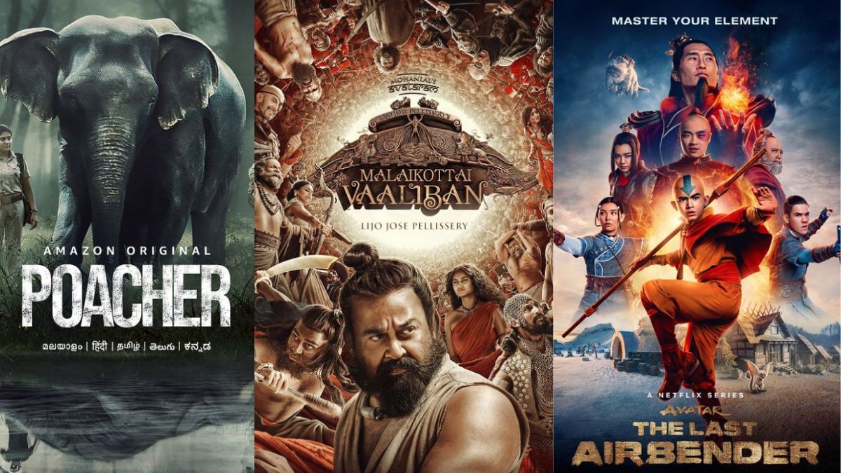 7 Upcoming OTT Releases Of This Week: Poacher, Malaikottai Vaaliban, Avatar The Last Airbender And More Movies, Web Series Streaming Soon