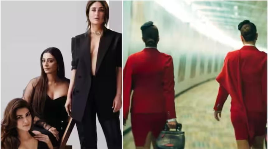 The Crew Release Date Out: Kareena Kapoor, Tabu, Kriti Sanon Ask You to Tie Your ‘Choli Tightly’