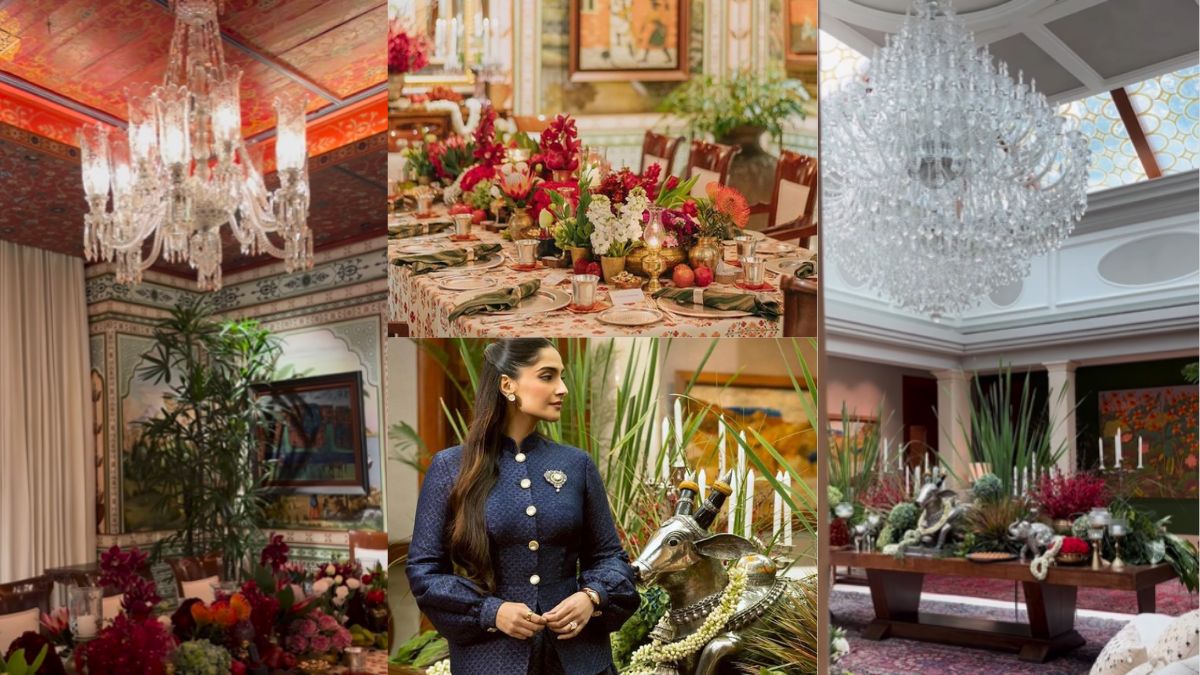 Inside Sonam Kapoor, Anand Ahuja’s Rs 173 Crore Delhi Mansion: Vintage Walls, Authentic Chandelier & More