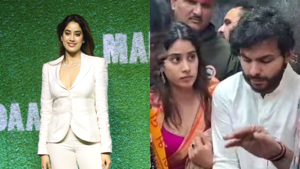 Did Janhvi Kapoor Confirm Dating Shikhar Pahariya? Actress Wears His Token Of Love At Maidaan Premiere