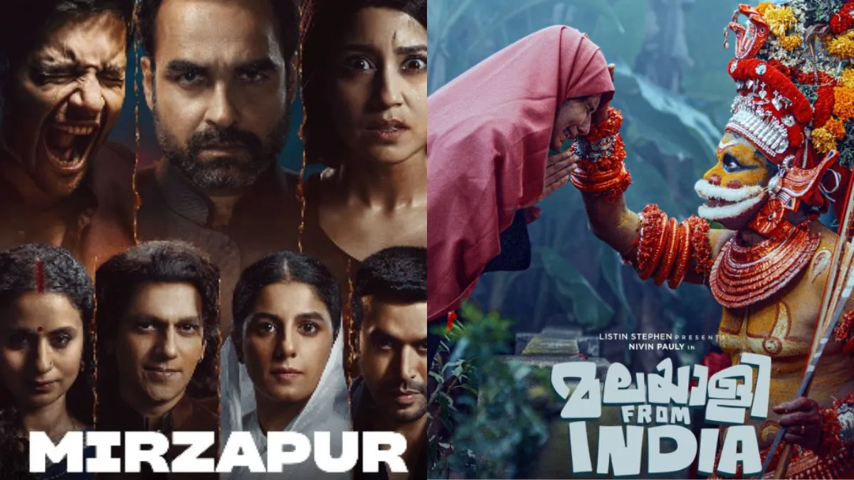 Upcoming OTT Movies And Web Series This Weekend: Mirzapur 3 To Malayalee From India On Netflix, Prime Video, Disney+Hotstar & More