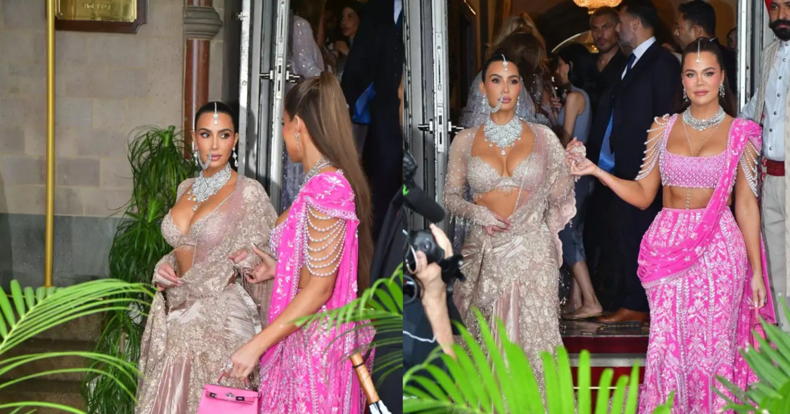 [WATCH] Khloe Kardashian Red-Faced As She Suffers Awkward Fall At Anant Ambani’s Wedding