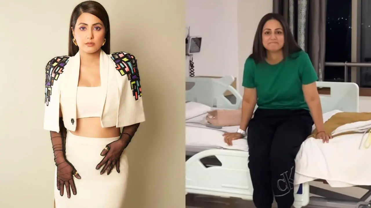 Hina Khan reveals she showed up for an award night before undergoing her first chemo for breast cancer