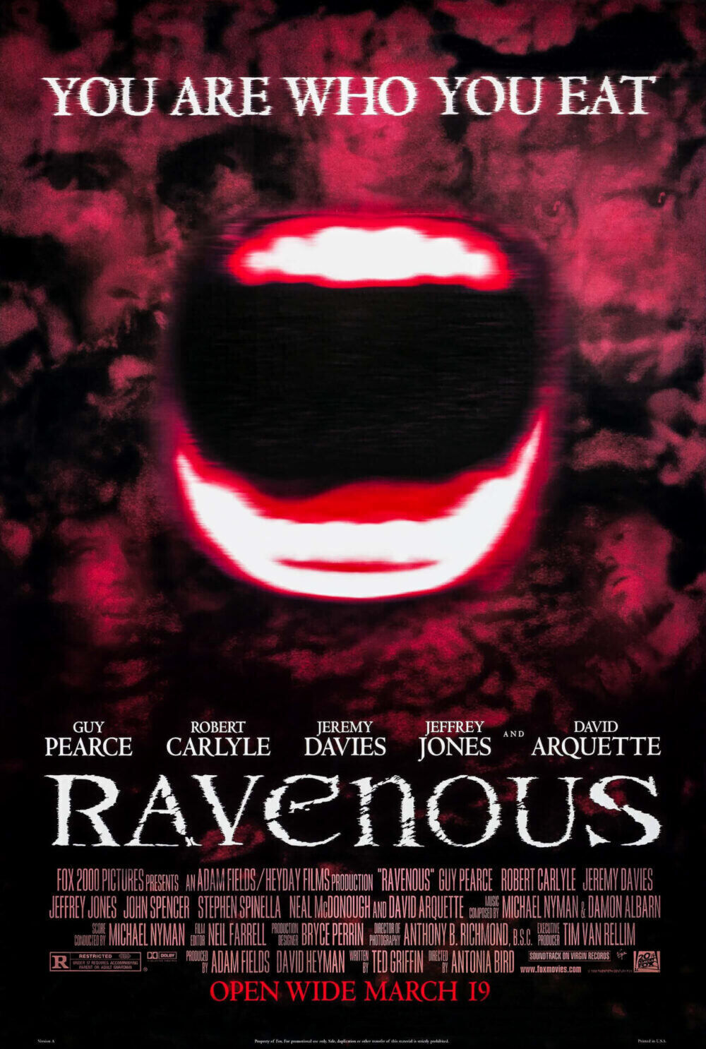 Ravenous 1999 Movie Cast, OTT, Budget, Box Office, And More