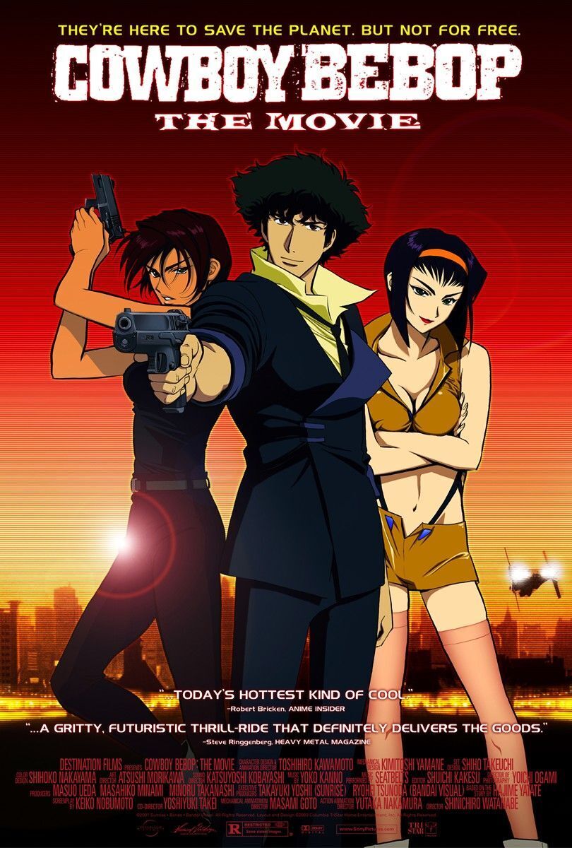 Cowboy Bebop: Tengoku no tobira 2003 Movie Cast, OTT, Budget, Box Office, And More