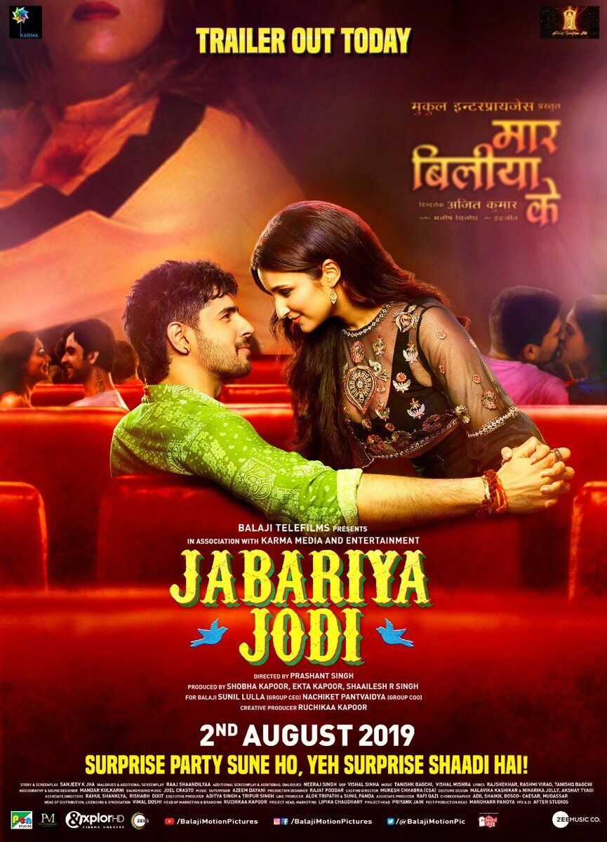 Jabariya Jodi 2019 Movie Cast, OTT, Budget, Box Office, And More