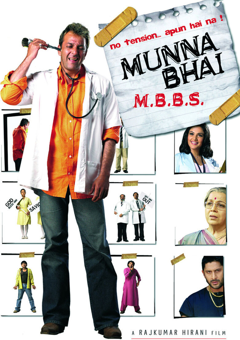 Munna Bhai M.B.B.S. 2003 Movie Cast, OTT, Budget, Box Office, And More