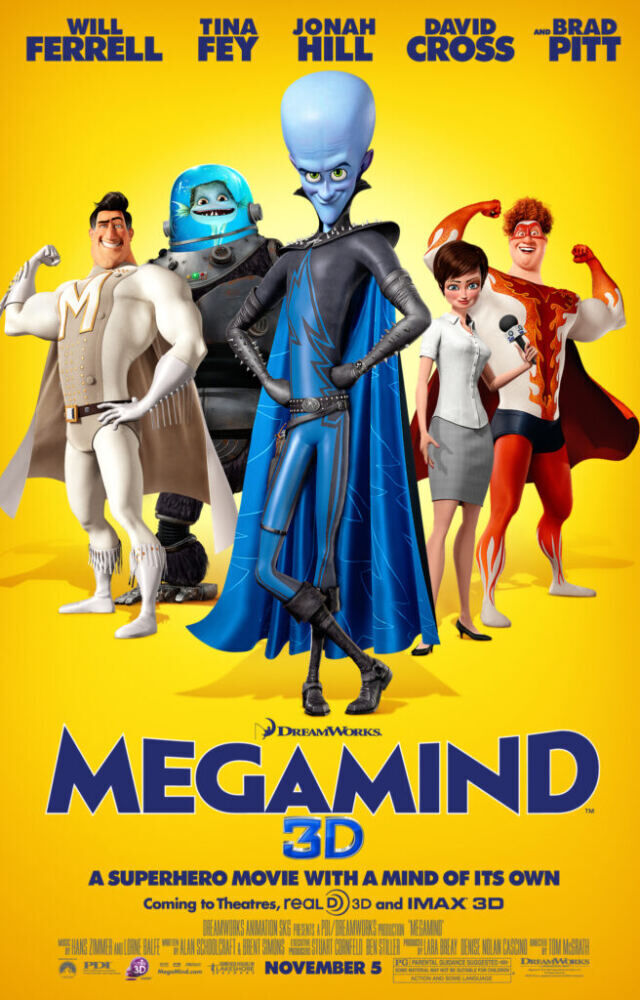 Megamind 2010 Movie Cast, OTT, Budget, Box Office, And More