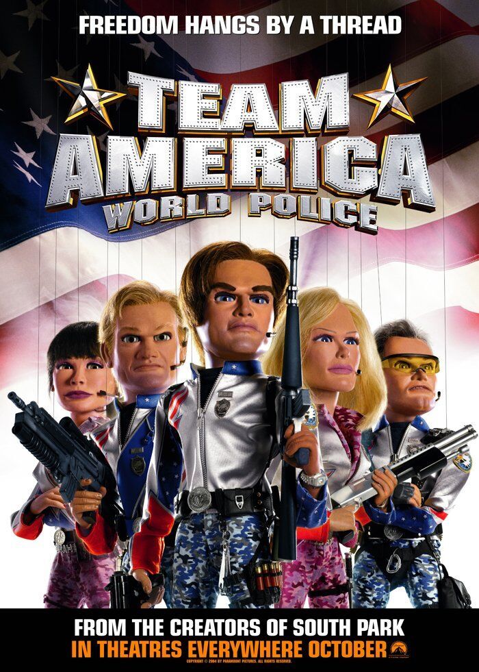Team America: World Police 2004 Movie Cast, OTT, Budget, Box Office, And More