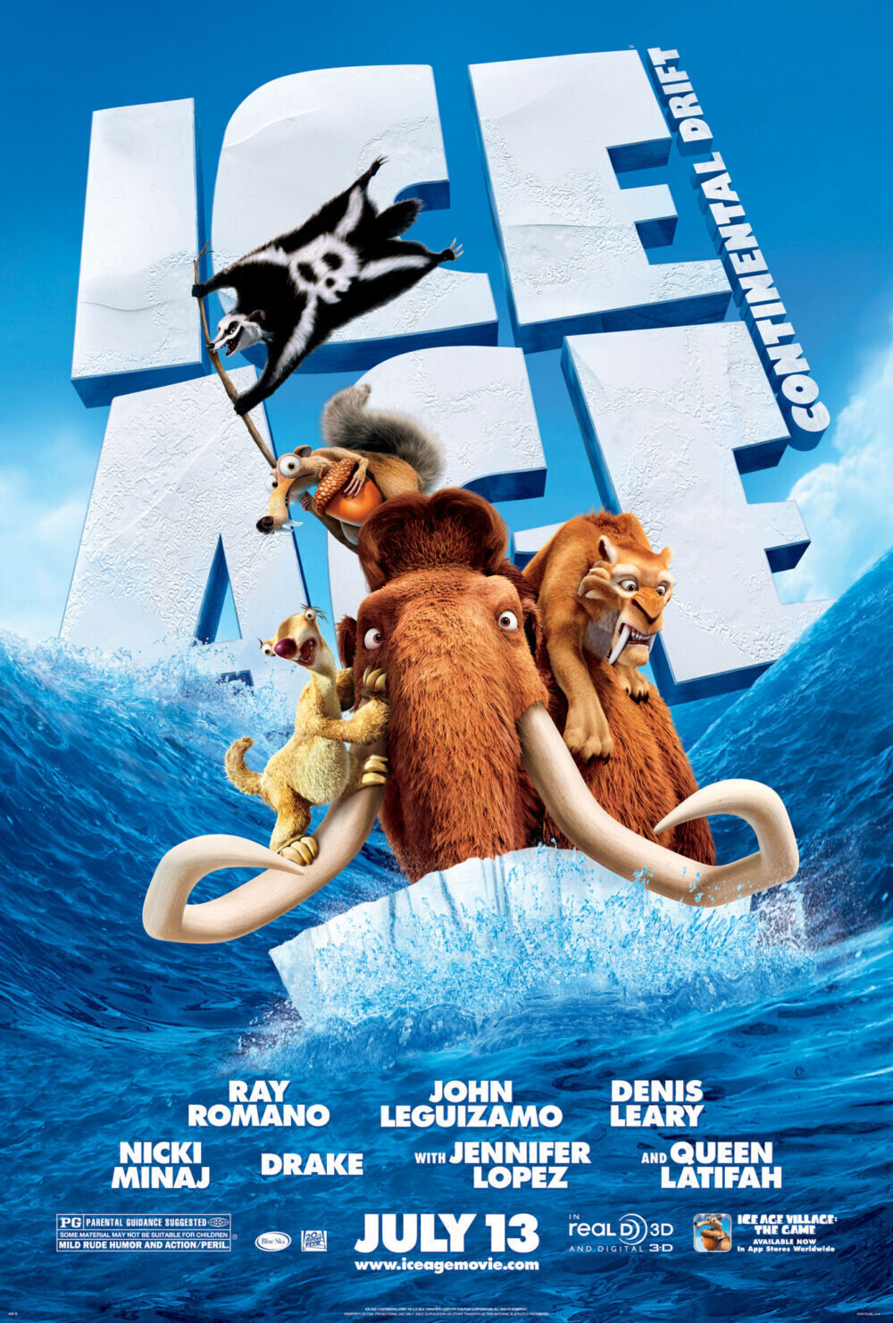 Ice Age: Continental Drift 2012 Movie Cast, OTT, Budget, Box Office, And More