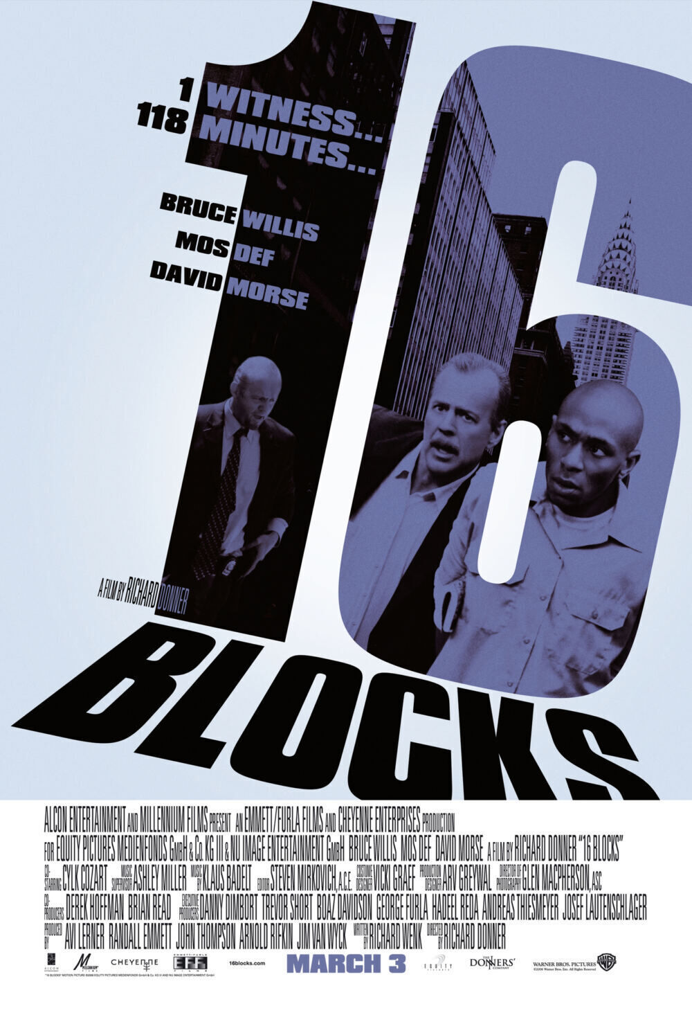 16 Blocks 2006 Movie Cast, OTT, Budget, Box Office, And More
