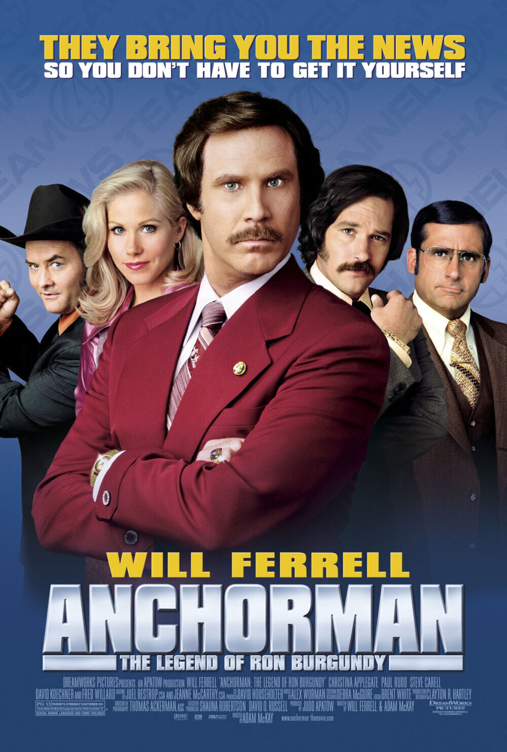 Anchorman: The Legend of Ron Burgundy 2004 Movie Cast, OTT, Budget, Box Office, And More