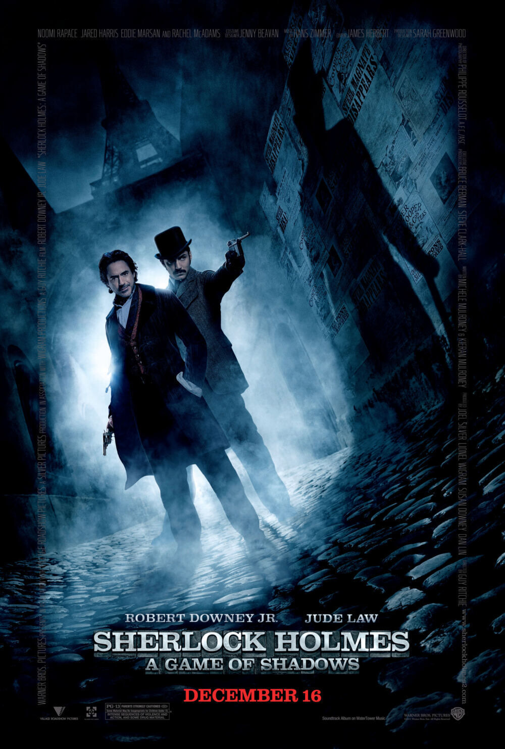 Sherlock Holmes: A Game of Shadows 2011 Movie Cast, OTT, Budget, Box Office, And More